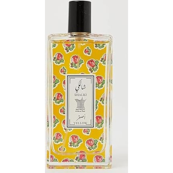 Arabian Oud SHALKI YELLOW 100 ml | Eau de Parfum Unisex | Passion Fruit, Peppermint Spices, Wood and Leather Notes | Oriental and Fougere Fragrance