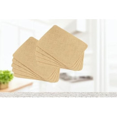 KuchenMeister Flammkuchen Base Pre-Baked 10 x 100 g | Format 1/2 GN | Ready in Just 4 Minutes | Halal Certified | Total 1 kg