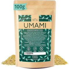 He-Ju Umami Spice Mix, 100 g, Umami Spice Vegan, No Additives, All-Purpose Spice Allrounder Mix with Full-bodied Flavour, Universal Seasoning