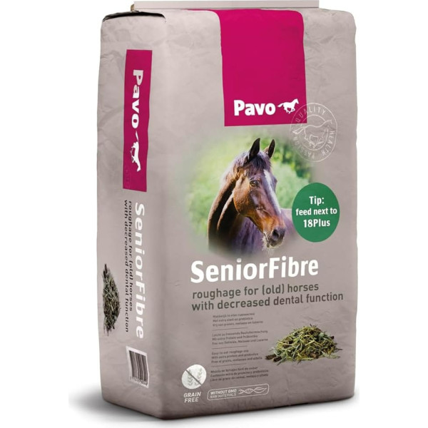 Pavo SeniorFibre 12 kg bag