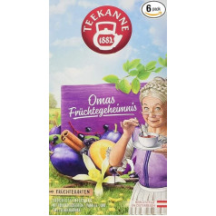 Teekanne ?Austria Fr?chtegarten Grandmas Fr?chtegeheimnis, 6-Pack (6 x 60 g)