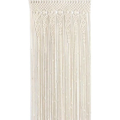 Hotgreenpepper Curtain, Thread Curtain, Wall Hanging, Curtain, Hand Curtain, Door Curtains, Tapestry - Art Decoration for Home, Door and Window (100 L x 200 H cm (1 Panneaux))
