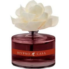 HYPNO CASA - Gift Box with Room Fragrance Diffuser with Flower - 60 ml (Elegant Sandalwood)