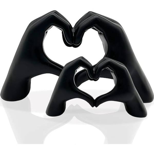 Love Hand Statue (Black)