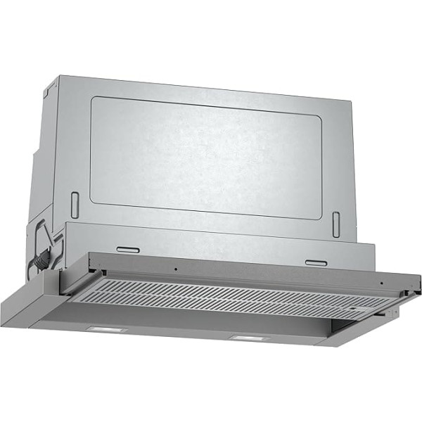 NEFF D46ED52X1, Stiftung Warentest GUT (1.9)*, N 50 Flat Screen Hood 60 cm, Made in Germany, Exhaust or Recirculation, Built-in Cooker Hood with High Extraction Performance, Quiet Operation, LED