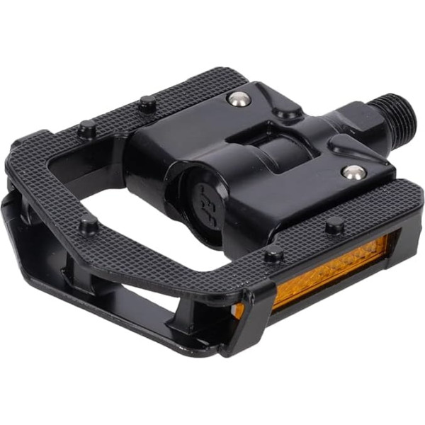 Oxford Folding Pedals 9/16 Inch | Space-Saving Folding Pedals for Bicycle, Black