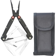 Kleine Zange, multifunktional, ergonomisches Zubehör, leichtes Aluminiumwerkzeug für Salzwasser und Süßwasser, für Camping und Reisen