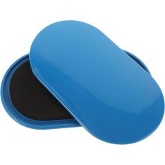 iplusmile Pack of 2 Skid Protection Core Gliding Exercise Training Pilates Fitness Equipment Strength Training Sports Equipment Fitness Equipment Fitness Slider Slider Plastic Blue