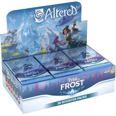 EQUINOX Altered Trial by Frost Display with 36 Boosters, Extensive Deck Expansion for Altered, Strategic Card Game to Collect, Age 13+ for 2 Players, 20-30 Minutes, English