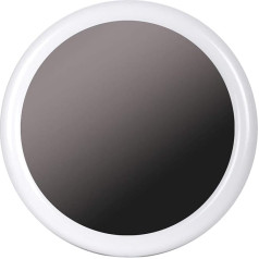 Tatay Round Mirror, ABS, White, One Size
