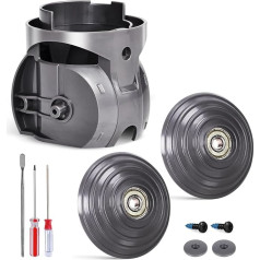 Upgraded Ball Wheel + High Torque Cleaning Head Connector Compatible with Dyson Outsize/V10/V11/V15/XL Head Cordless Vacuum Replacement Parts, 100W Accessories