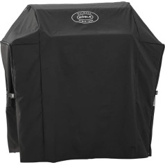 RÖSLE Cover BBQ Station VIDERO G4/G4-S High-Quality Protective Cover Made of 100% Polyester with PU Coating, Practical Zip, Weatherproof Cover, Black