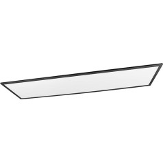 Reality Leuchten Alpha R62321232 LED Ceiling Light Metal Matte Black with 34 Watt LED