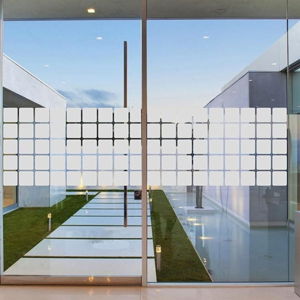 Ambiance Sticker Window & Shower Door Privacy Film | Mosaic Shower - 55 x 100 cm