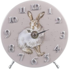 Wrendale Designs - Winter Rabbit Fireplace Clock