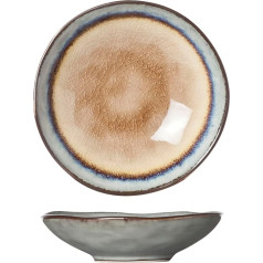 Cosy & Trendy Pollux Set of 6 Ceramic Bowls D11 x H 2.5 cm Multi-Coloured