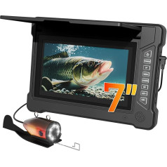Fischfinder Unterwasserkamera Angeln mit IR Nachtsicht, 165° Weitwinkel, IP68 Wasserdict Fish Finder (15M)