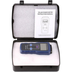 Solar Power Meter Light Messer Solar Strahlungstester Optische Forschungsglaslichtintensitätsdaten Halten Sie SM206 Tragbarer Sonneneinstrahlungstester