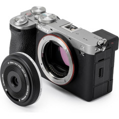 VILTROX AF 28 mm F4.5 Pancake Lens for Sony E-Mount Full Frame, Auto Focus Wide Angle Fixed Focal Length, Compact Lightweight Camera Lens for Sony Alpha A7 A7III A7IV A7R A7RV A7C A1 FX3