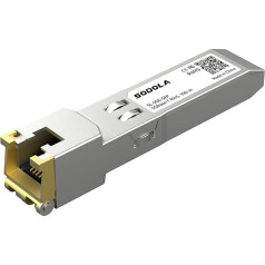 Sodola 5GBase-T RJ45 SFP+ Module, 5G SFP to RJ45 SFP Copper Transceiver, Compatible with Ubiquiti UniFi, TP-Link, Mikrotik and Other Open Switches, Plug and Play