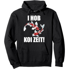 I Hob Koi Time Carp Fish Japan Pond Koi Breeder Pullover Hoodie