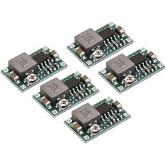 sourcing map 5 x DC DC Step-Down Power Module Adjustable Step-Down Power Module MINI360 4.75-23V to 1.0-17V 3A for Power Adjustment Power Transformers