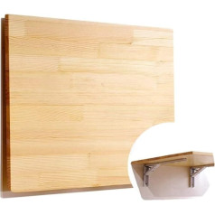 Generisch Klapptisch Platzsparender, klappbarer Wandtisch. Stabile Werkbank/Laptop-Schreibtisch aus Holz für Küche, Wäscherei, Restaurant. Langlebiges, stilvolles Design (70 x 40 cm).