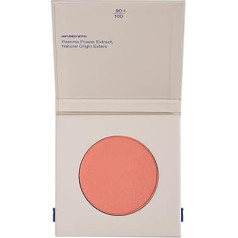 KORRES Natural Fresh Blush Warm Peach 02, Ultra Creamy Powder Blush with Velvety Texture, Satin Touch Finish for a Natural Glow, with Peony Blossom Extract, Vegan 4.5 g