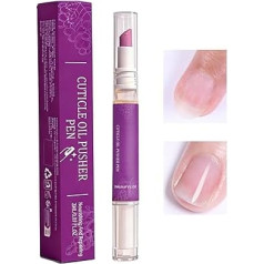 Nail Care Pen, Fingernail Strengthening Oil, Moisturizing Nourishing, Extra Strength Gentle Formula, Quick Absorb Repairing Cuticle Solution, Portable Pen for Women