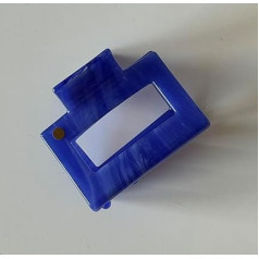 Freya Hair Clip Medium Round Royal Blue Colourful Hair Accessories Hair Clips Women for Thick and Thin Hair Shatterproof Made from Sustainable Cotton Acetate