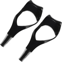 POPETPOP 20 Stück Eyeliner Schablonen aus Kunststoff mit Mascara Schutzwerkzeug zur Präzisen Augen Make Up Anwendung für Anfänger und Tägliches Styling Zufällige Farbe