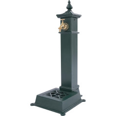 Garden Water Tap Column Retro Water Tap Freestanding Standing Fountain Water Column Garden Tap for Parks, Farms, Dairies, 30.5 x 33 x 73 cm