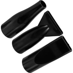 3 Stück Haartrockner Düsen Abs Universell Langlebig Bruchfest Haartrockner Zubehör Diffusor Locken Styling Friseur Ersatz