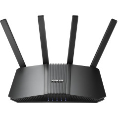 ASUS RT-BE82U BE6500 WiFi 7 Dual-Band Extendable Router (4K QAM, MLO, 5X 2.5GbE Ports, Commercial Level Network Security, Parental Control, IoT Network, Child Network and VPN Network)