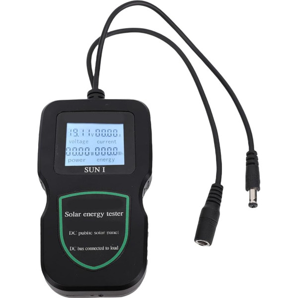 200 W Solar Panel Tester Solar Power Meter Photovoltaic Multimeter Smart MPPT Display for Testing Open Circuit Voltage