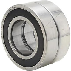 1 Pair 7005 H7005C 2RZ P4 DT A 25x47x12 25x47x24 Sealed Angular Contact Bearings Speed Spindle Bearings ABEC-7