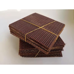 1 Stück Fiberglas-Gussfilter for Eisen, Stahl und Aluminium – zur Schlackenentfernung und Reinigung geschmolzenen Metalls(Iron,300mm*400mm mesh 0.6mm)