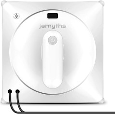 Window Cleaning Robot, Electric Window Cleaner with 2 Nozzles and 120 ml Tank, Window Cleaner Robot with Intelligent Path Planning, Efficient Cleaning for Indoor and Outdoor Windows