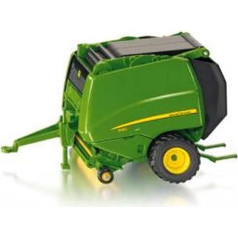 siku 2465 John Deere Round Baler 990, 1:32, Metal/Plastic, Green, Opening Side and Tailgate