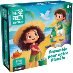 Lisciani Life Skills Set for Our Planet, Cooperation Game for Children from 4 Years, Educational Game Environment, Development of Team Spirit
