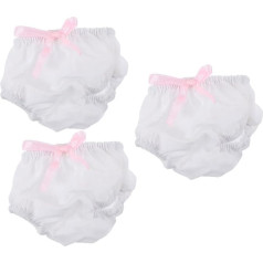 Pack of 3 Baby Panties Shorts Baby Nappies Panties Role Play Toy Babydoll Nappies Role Play Baby Nappies Newborn Nappies Play Nappy Shoe Toy for Puppies