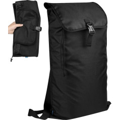 Stuff Sack Carrier – Faltbare Campingausrüstung zum Wandern, Rucksack-Schlafsack-Halter mit leichtem Design, Outdoor-Bergsteigen, Erkundung, Reise-Aufbewahrungszubehör, Musikfestival, tragbar