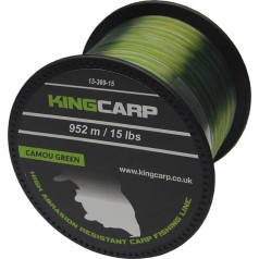 King Carp Specimen Fishing Line Extra Strong Monofilament Carp Specimen Fishing Line Available in 10, 12, 15 and 9kg Breaking Strain