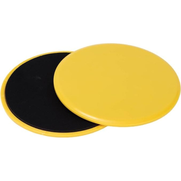 2 x Core Sliders Sliding Discs Compact for Travel and Pilates 7 Inch Exercise Sliders