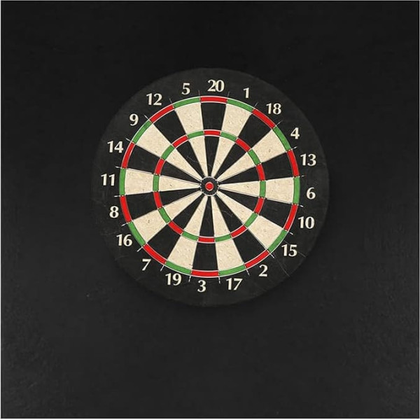 Dartboard Back Panel Protector | Dartboard Border | Robust Mat in Black for Adults Home Game Area Office Classroom