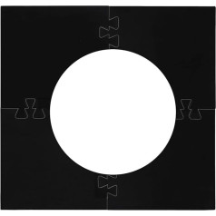 Surround-Dartboard Ring - stabile Wandkante, Stützrahmen | Schutzdart-Umrandung, Surround-Schild Gelenk, verwendet für Dartübungen, Indoor-Spiele, Rect-Räume, Spiel