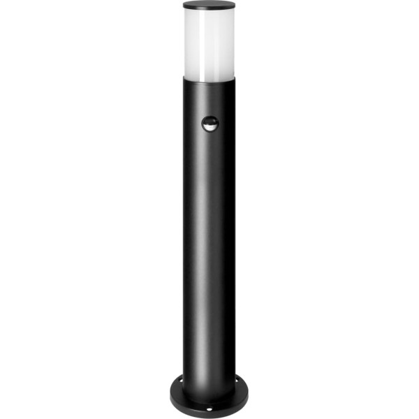 DALIA dārza staba gaismeklis ar kustības detektoru, E27, maks. 15 W, IP54, 80 cm, melns