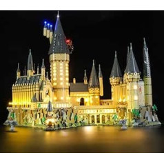 Briksmax LED Lighting Set for Lego Harry Potter Hogwarts Castle, Compatible with Lego 71043 Building Blocks Model - Without Lego Set