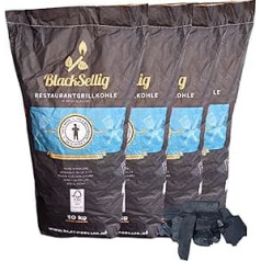 Restaurant Charcoal - Professional Quality from Sustainable Forestry - FSC Certified (40 kg)