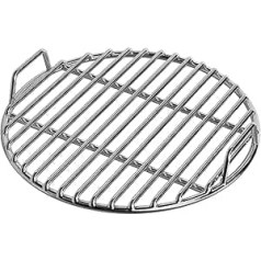 Round Stainless Steel Cooking Grates, 30 cm, 35 cm, 40 cm Diameter, Various Sizes, BBQ Grill Grid, Baking Tray for Camping, Picnic, Garden, Suitable for Kettle Grill, Charcoal Grill, Portable Grill